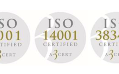 Certifikat ISO 9001,  ISO 14001, ISO 3834-2